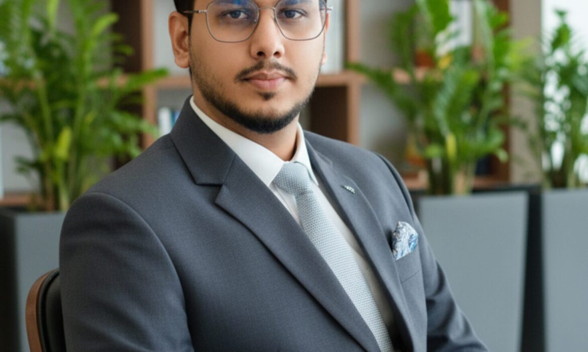A headshot of Aaftab Shah, founder of Fly Creative Solutions, an advertising and digital marketing agency.